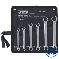 Fervi Set Okasto Otvorenih Ključeva 8-22mm 6/1 